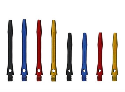 BULL'S Simplex Aluminium Shaft - m/gold -- 1 Satz