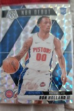 2024-25 Panini Mosaic - NBA Debut Ron Holland II #258 Mosaic Prizm (RC)
