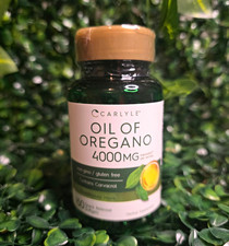 Carlyle Oil of Oregano 4000mg Non-GMO Gluten-Free 150 Softgels 10/2028