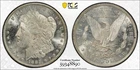 1885-O PCGS AU50 Morgan Silver Dollar with Gold Shield
