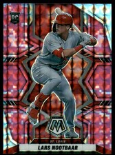 2022 Mosaic Lars Nootbaar Pink Camo Prizm RC Rookie Card #243