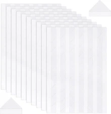 Mozeat Lens Photo Corner Sticker 2040 Pcs 20 Sheets Transparent Photo... 