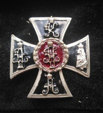 Russian Empire Regimental Badge Life Guard Dragoon Regiment Enamel