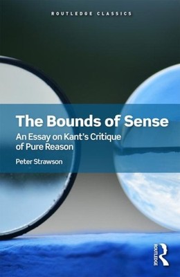 BOUNDS OF SENSE by Peter Strawson Paperback Self Help Business