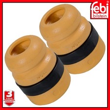 Image of Front Shock Absorber Bump Stop x2 Febi 38574 For Mercedes C E Class 2043210006