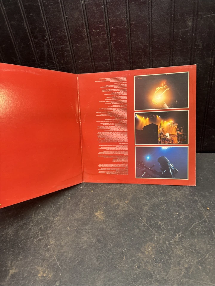 Rush Exit Stage Left 1981 SRM-2-7001 Vinyl Double LP VG Free Shipping Foto 2 de 4