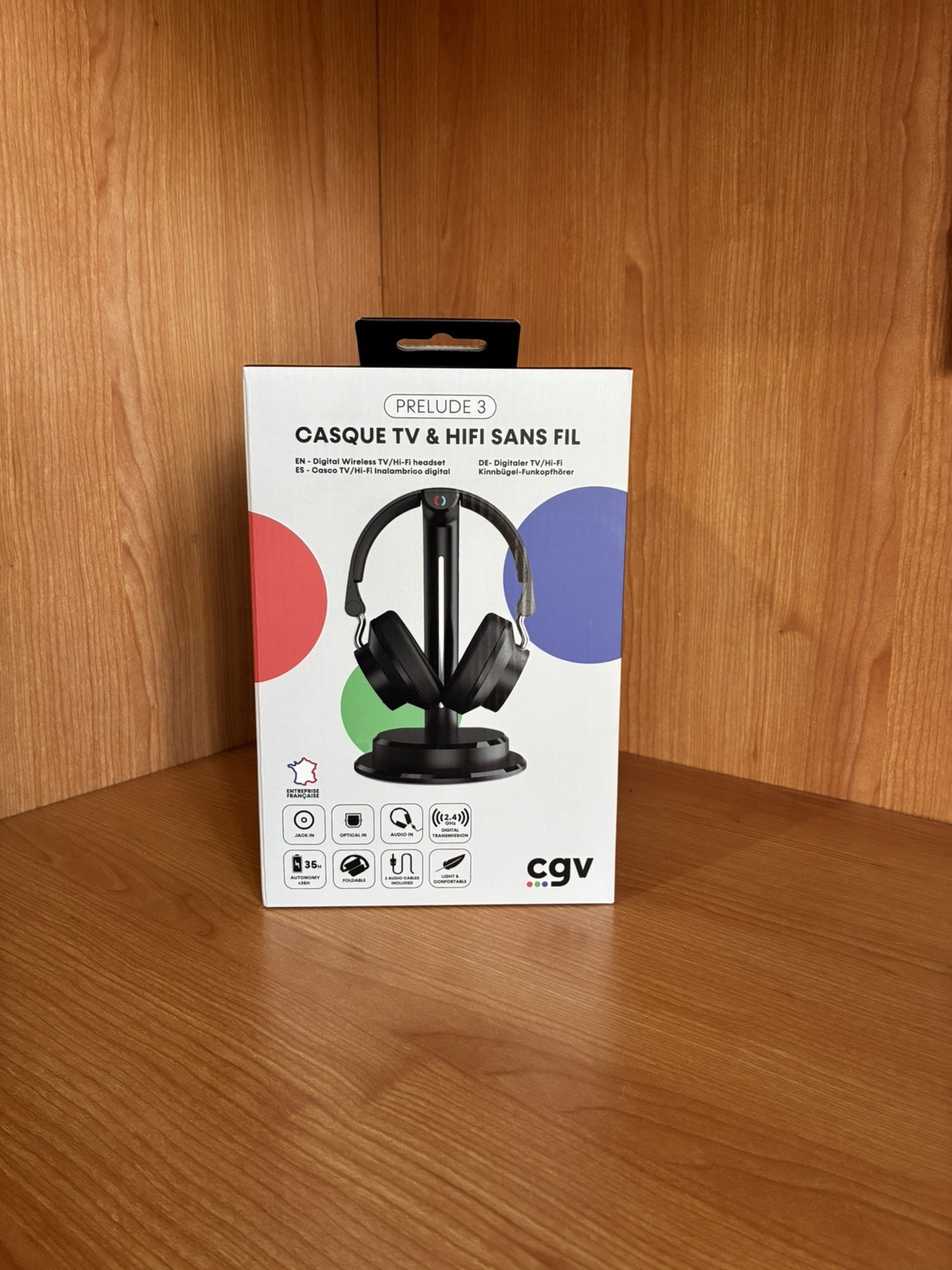 Cuffie TV/HiFi Wireless - OPUS R Nuove Made in France