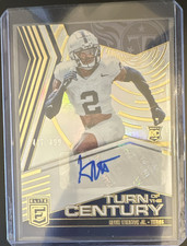 Panini Donruss Elite Kevin Winston Jr. Turn of the Century Auto /499 Titans RC