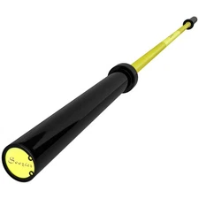 Soozier Olympic Weight Bar with 1500lbs Weight Capacity, Yellow