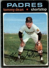 1971 Topps #364 Tommy Dean - GOOD