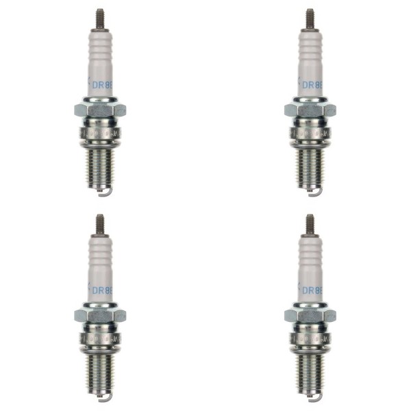 Ngk ZüNdkerze DR8ES-L 2923 4Er Set (FüR: Honda Xr 500 R Pro Link PE01 81-82 )-image