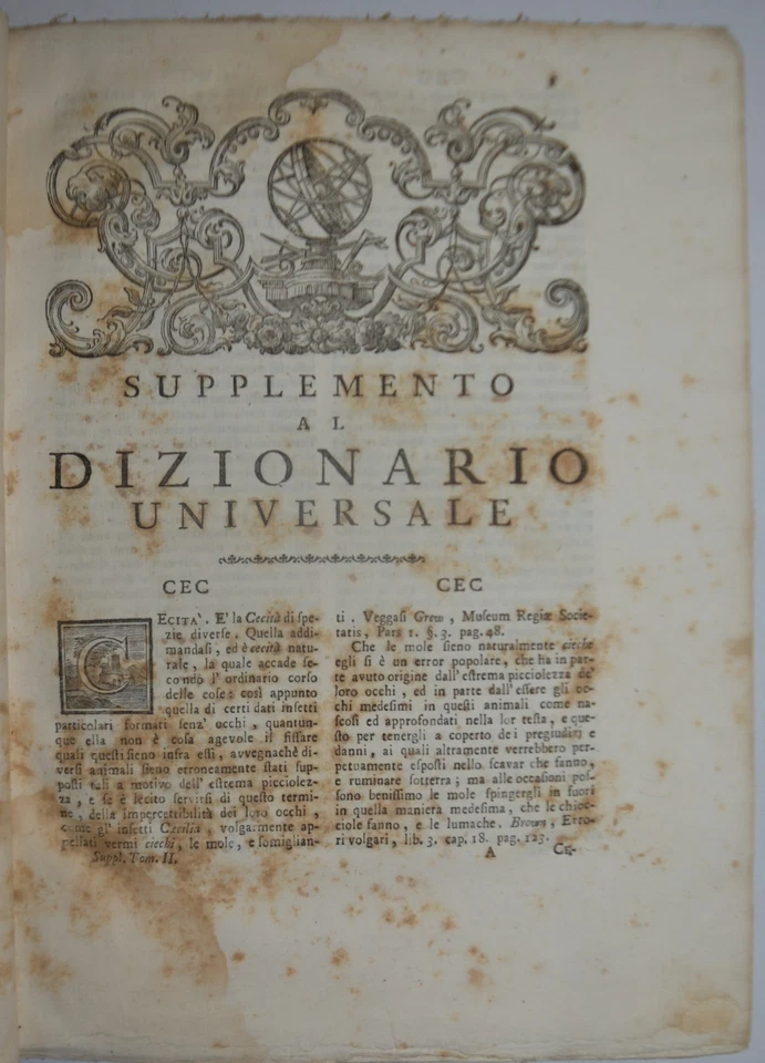 BOTANICA - fig. 1762 - Chambers - dizionario - Lewis - 15 TAVOLE - Immagine 3 di 4