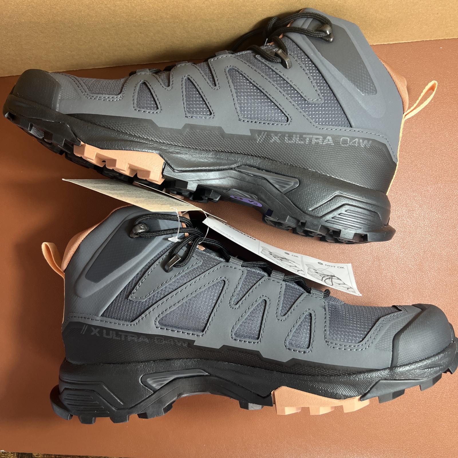 Stivali da trekking Salomon donna X Ultra 4 Mid Gore tex taglia 8 5