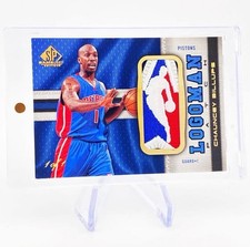 2007-08 SP Game Used Chauncey Billups Logoman Patch 1/1 - 2007 NBA All-Star Game