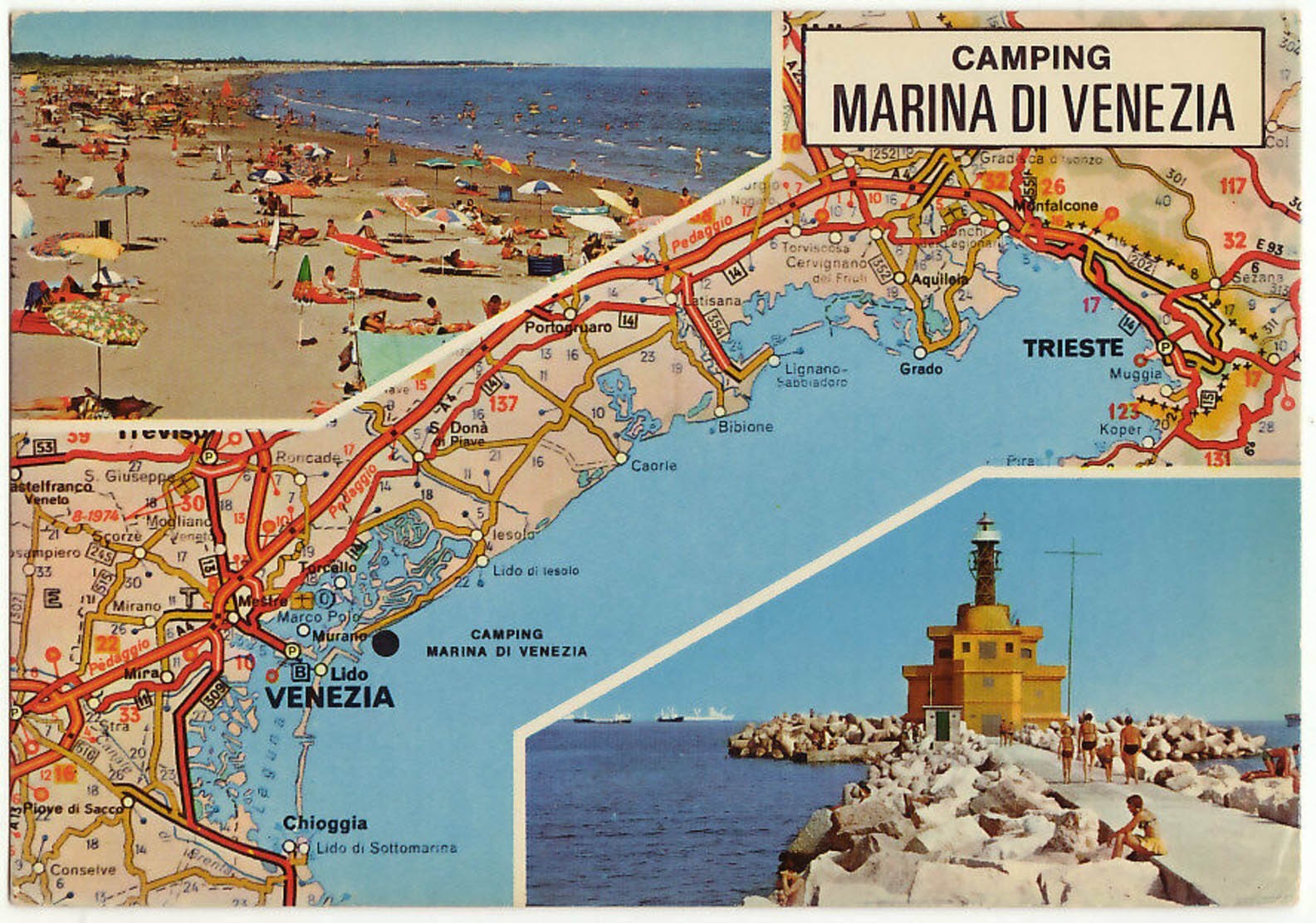 PUNTA SABBIONI - CAMPING MARINA DI VENEZIA -VIAG.-14012