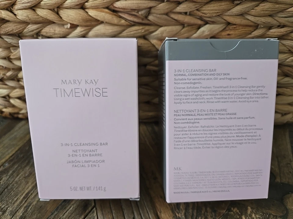  Mary Kay Timewise 3 in 1 Cleansing Bar  Lot Of 2 DISCONTINUED  Buy More Save $$ - Image 2 of 2