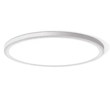 WKONCLDY 3200lm LED Flush Mount Ceiling Light, Super Slim 12 inch LED Ceiling...