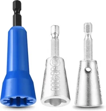 3 Pack Wire Twister Tool for Drill with 1/4" Hex Shank,Electrician Tools... 