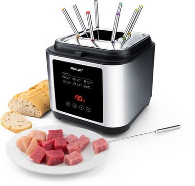 Steba DF 150 F - Fritteuse und Fondue   2in1 - 2,5 l - Digital-Display - Timer