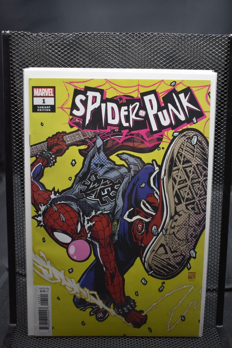 アメコミ okau Spider-Punk #1 Takashi Okazaki Variant Marvel 2022 Hobie Brown