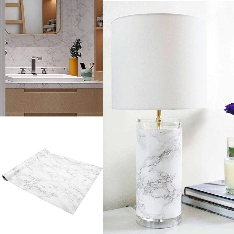 Marble Paper Granite Sticker Paper Gloss PVC Film Table Cabinet Cover ...