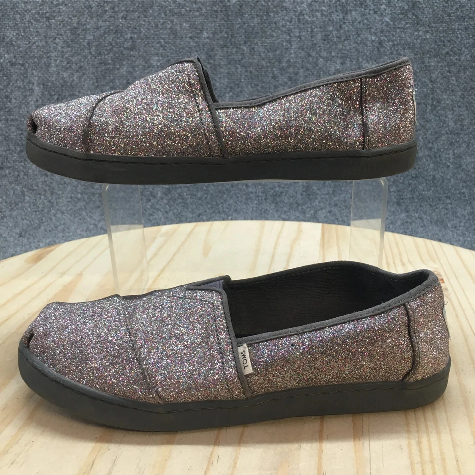 Mocasín sin cordones Toms Shoes Youth 5 multicolor brillante punta redonda informal cómodo Foto 2 de 4