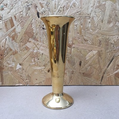 Vintage Royal Winton Grimwades Gold Lustre Flaired Footed Vase Ebay