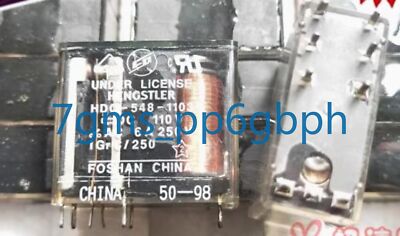 1 PCS NEW HDO-548-1103 110VDC Two Open Two Close HDO Relay 110V6A Eight Pin