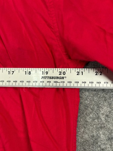 LizWear Button Up Shirt Women Small Dark Pink Casual Work Ladies Short Sleeve - Picture 6 of 7