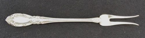 TOWLE Silver KING RICHARD Short Handle Pickle/Olive Fork 6 1/8" Sterling .925