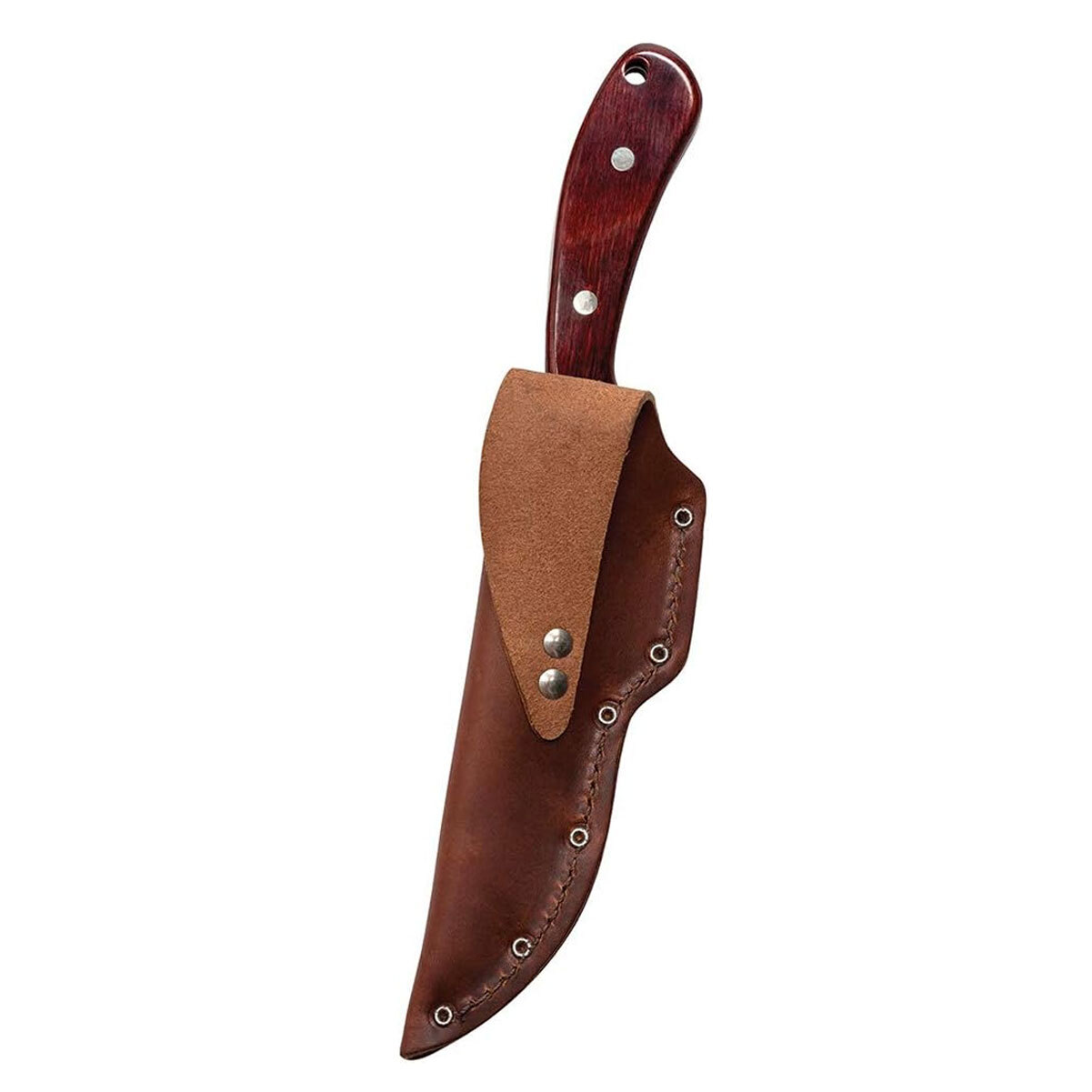 CASE XX Ridgeback Hunter Rosewood Knife with Leather Sheath (00398) eBay