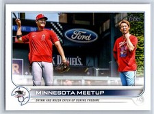 2022 Topps #122 Shohei Ohtani MINNESOTA MEETUP Los Angeles Angels
