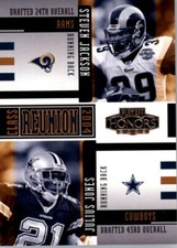 2005 Playoff Honors Class Reunion 2004 #CR-29 Julius Jones, Stephen Jackson