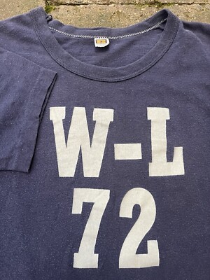 Vintage 1960s Russell Southern Co Cotton Tshirt L “W-L 72