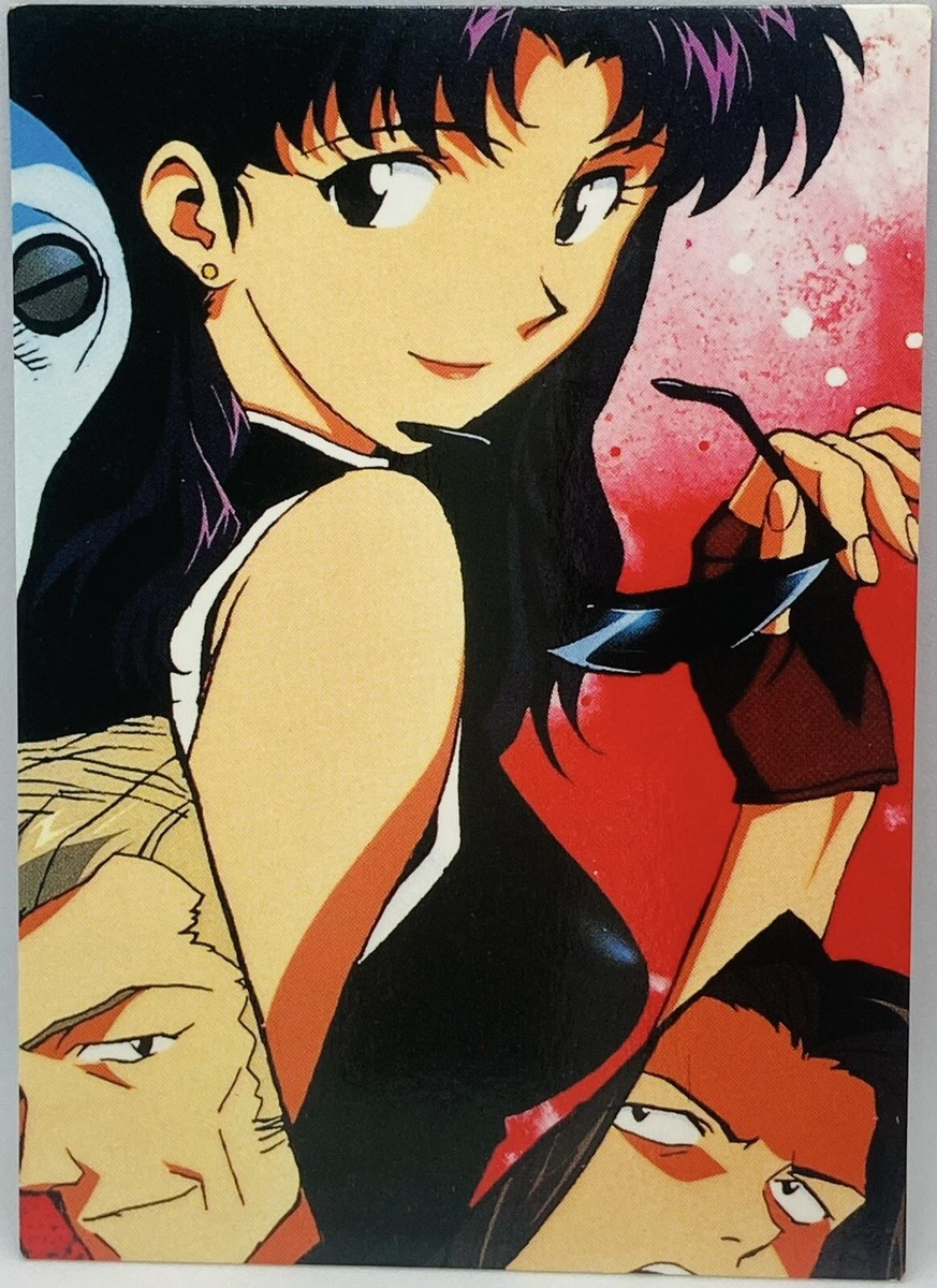 Neon Genesis Evangelion Misato Katsuragi Trading Card PP15 1997