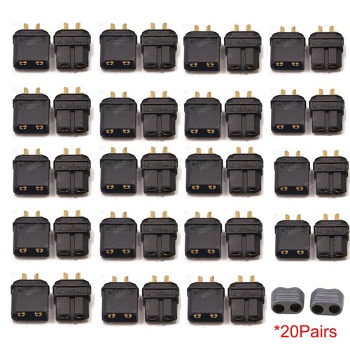 1-20 Pairs Amass XT60 Connectors Plugs Gold Plated UL XT60U XT60H Plug 60A - Picture 13 of 13