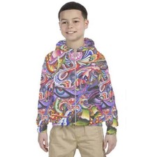 New Kids Hoodie Artistic Pattern Abstract Art Design 7434104888821
