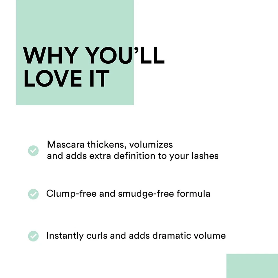 Máscara de pestañas voluminizadora SUGAR POP - 01 negra (pigmento negro intenso) mujer l 9 ml Foto 4 de 4