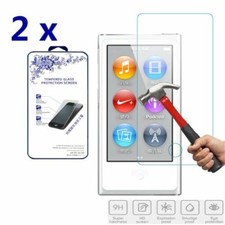 2x For Apple iPod Nano 7 Premium HD Tempered Glass Screen Protector 0.3mm 2.5D