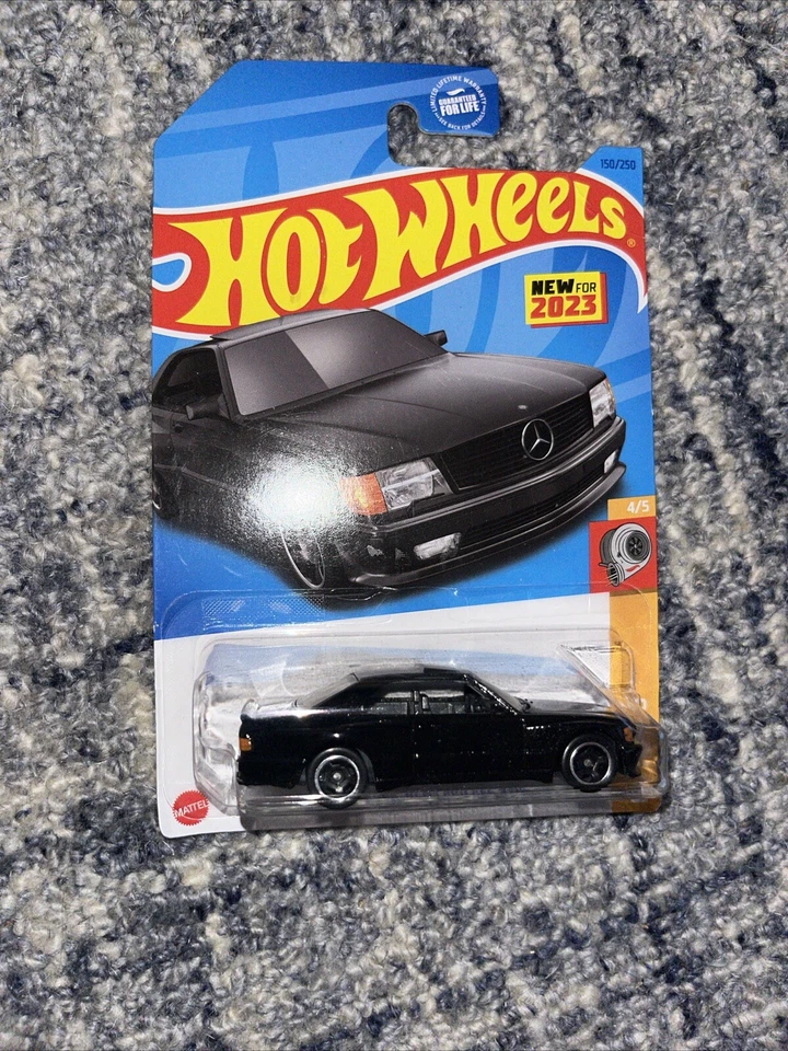 Mercedes-Benz 560 Sec 1989 AMG paquete de 3 rojo, gris, negro Foto 4 de 4