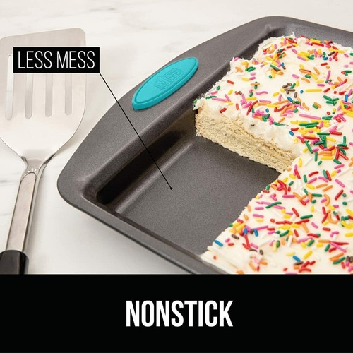 Non Stick Baking Tray, for Cookies, One Sheet Meals, Single Oven Bakeware Pan - Picture 3 of 4