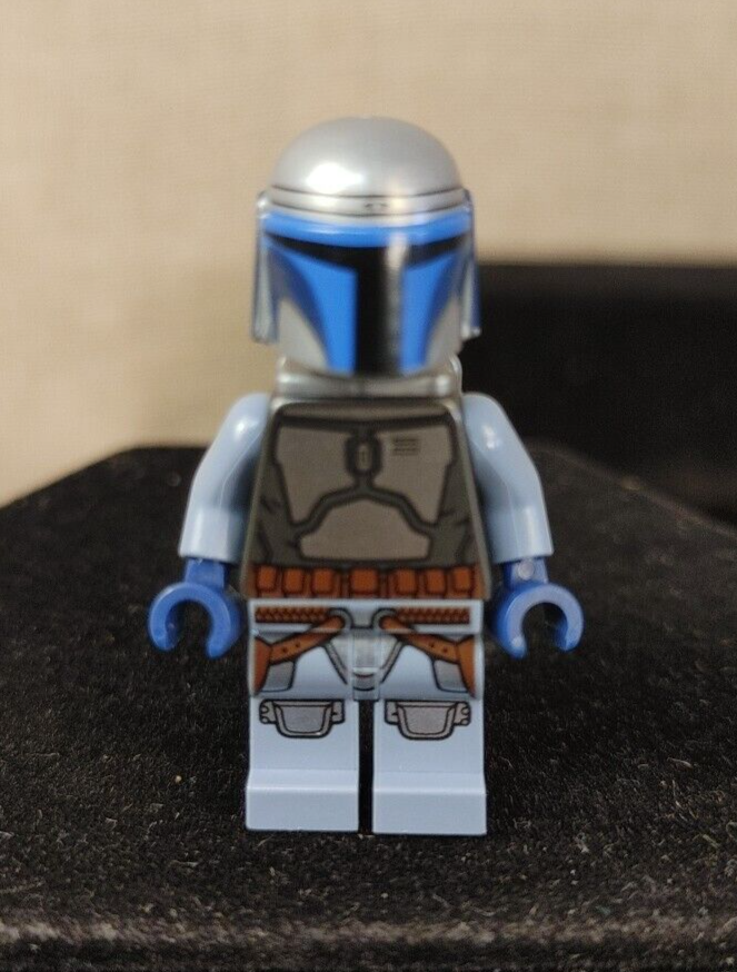 RARE Official Lego Star Wars Jango Fett Angry Face Minifigure from