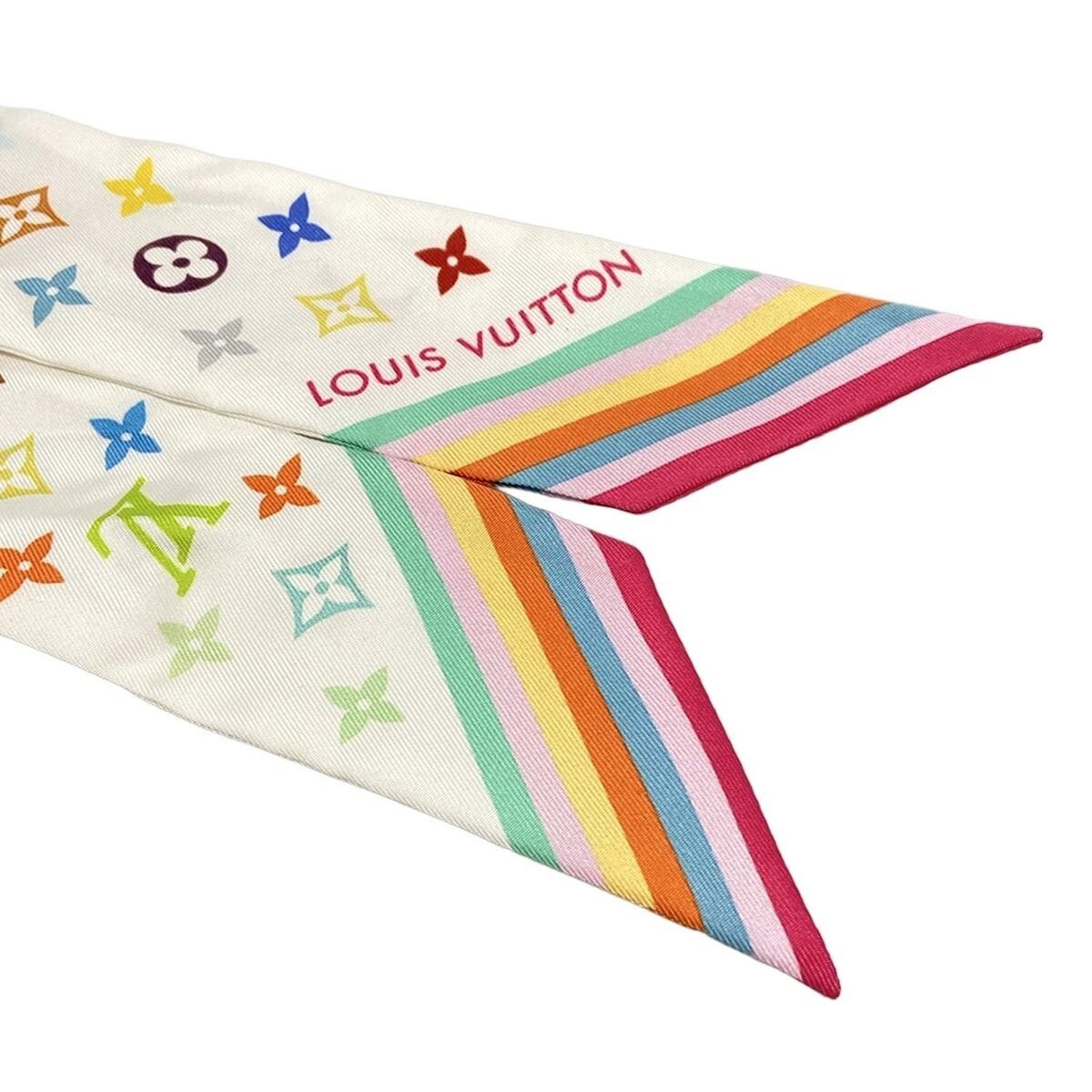 Louis Vuitton x Takashi Murakami M94963 Monogram BB Bandeau Scarf