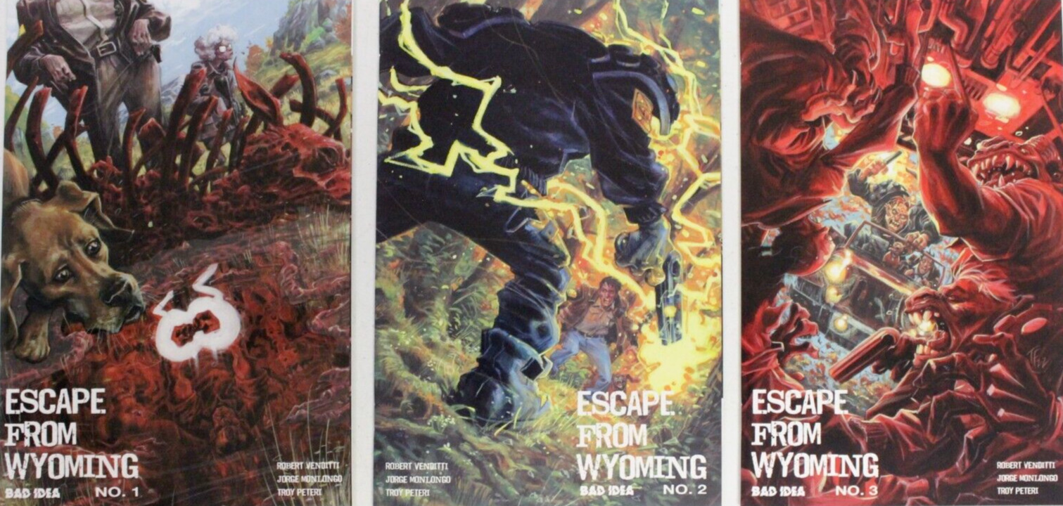 Escape From Wyoming #1-3 Tom Fowler Covers Complete Set Bad Idea Corp 2022