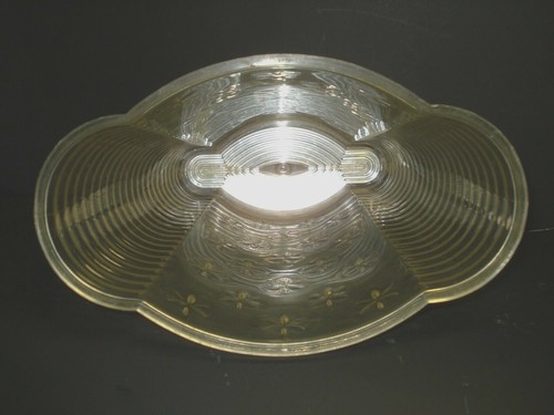 Vtg Clear Lucite Plastic Atomic Starburst Waste Basket Trash Can Mid Century - Picture 5 of 6