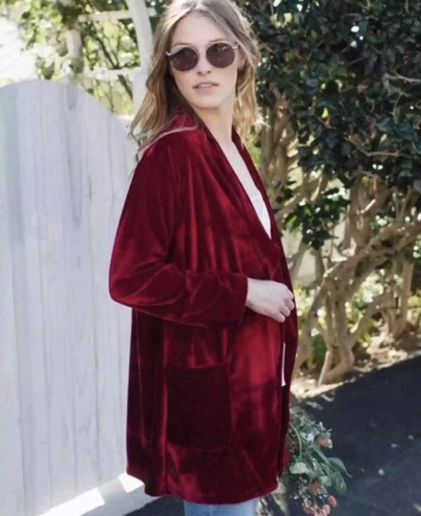Amaryllis velvet jacket sale