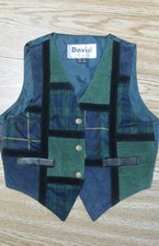 Childs Vest small Green Theatrical Costume Annie Wizard of Oz Oliver Newsies