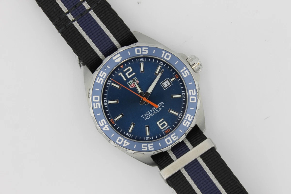 tag heuer formula 1 nato strap