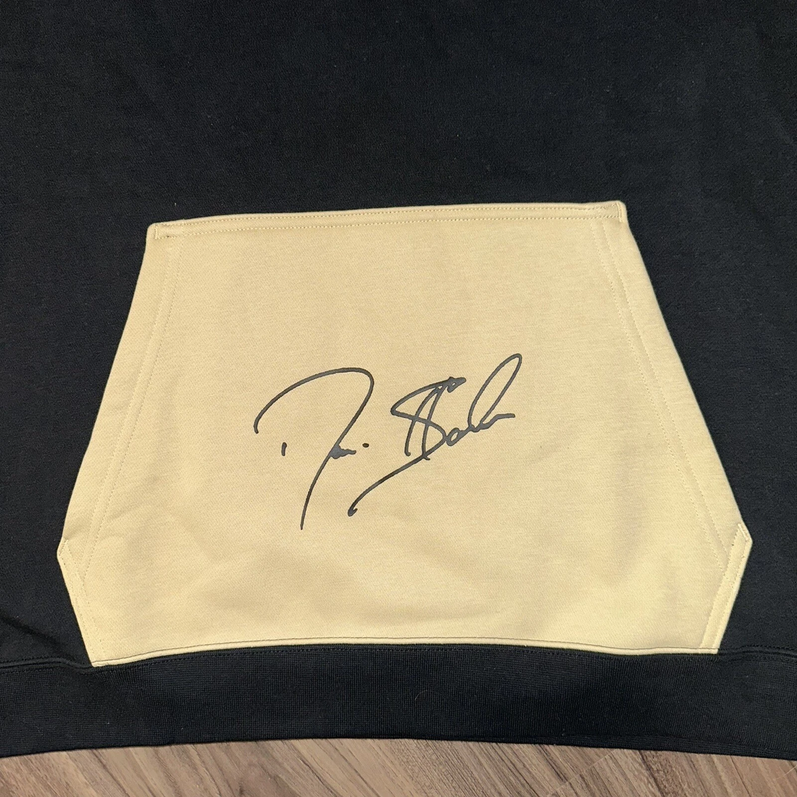 Felpa con cappuccio pullover Nike Coach Prime Deion Sanders 2.0 nera nuova con etichette taglia large