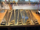 9 Vintage (Disston & Sons and other) Saws